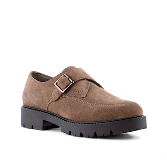 Seychelles Foremost Leather Chunky Platform Loafers Monk Strap Oxford New NWOT - Picture 1 of 10